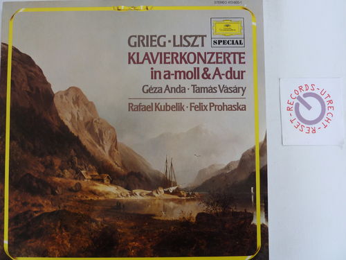 Geza Anda/Tamas Vasary - Grieg Listz Klavierkonzerte in a-moll