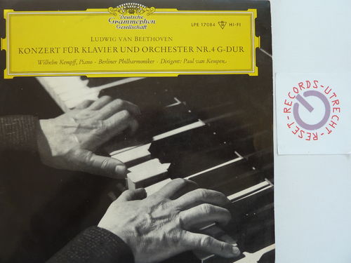 Wilhelm Kempff/Berliner Philharmoniker - Ludwig van Beethoven Konzert fur Klavier Nr. 4 G-Dur