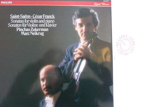 Pinchas Zukerman Marc Neikrug - Saint Saens Cesar Frank - Sonatas for violin and piano
