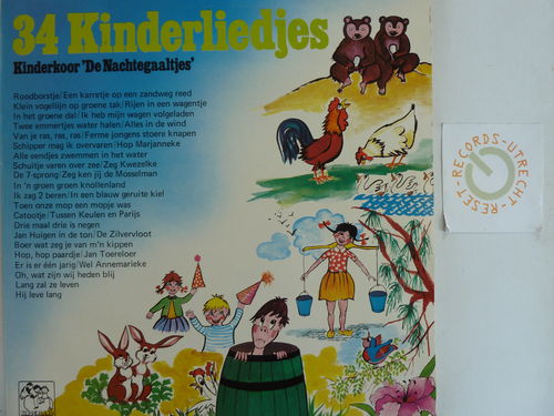 Kinderkoor De Nachtegaaltjes - 34 kinderliedjes