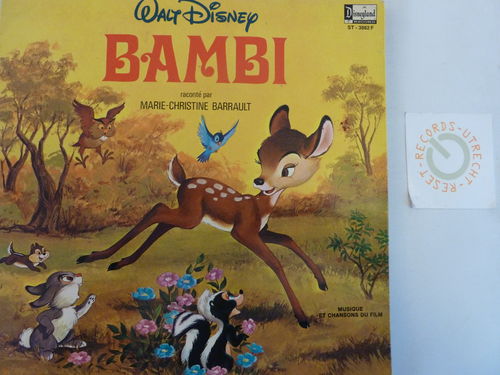 Walt Disney - Bambi (raconte par Marie Christine Barrault)