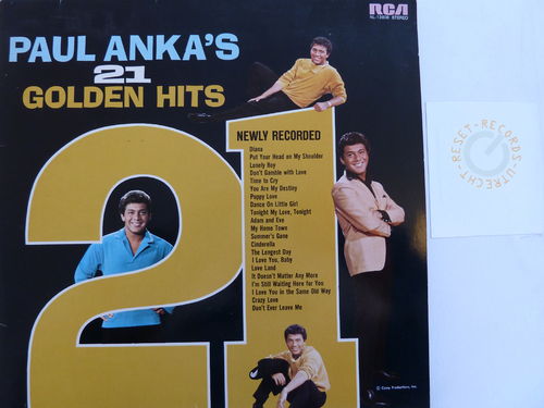 Paul Anka - 21 golden hits (newly recorded)